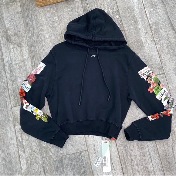 OFF-WHITE flower hoodie⚡️⚡️ - Picture 4 of 9